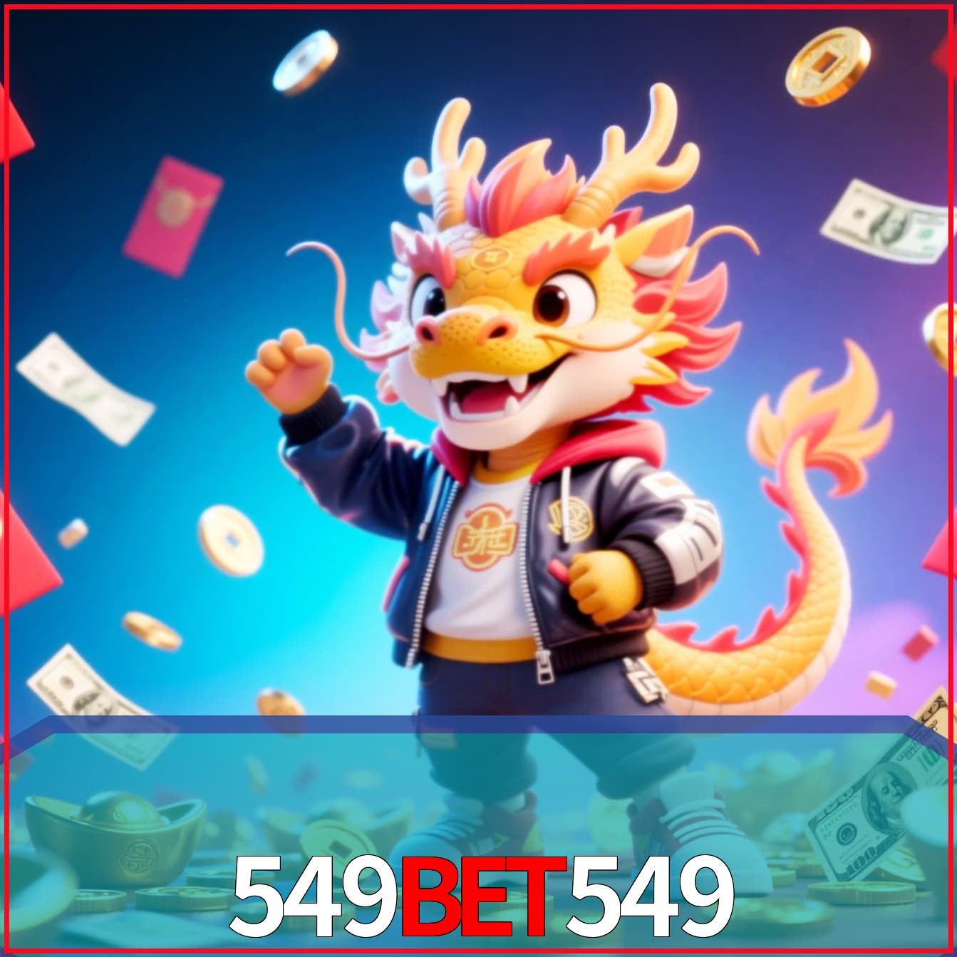 Slot machine 3D icon with number 7 and 1